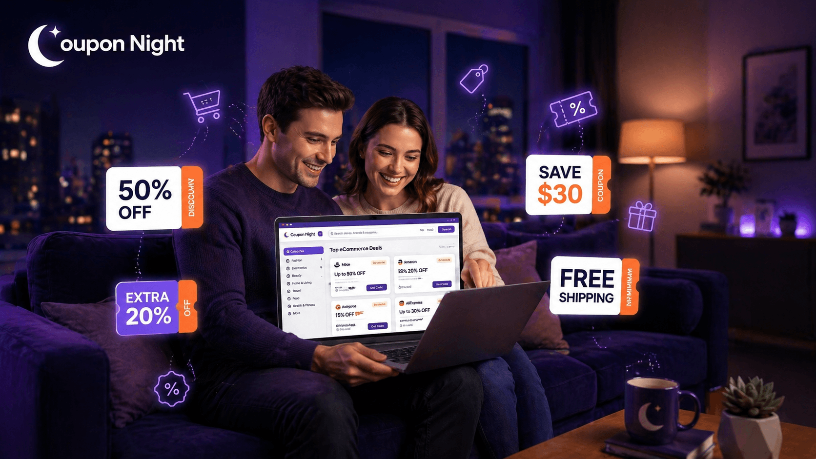 CouponNight – Save Before You Checkout