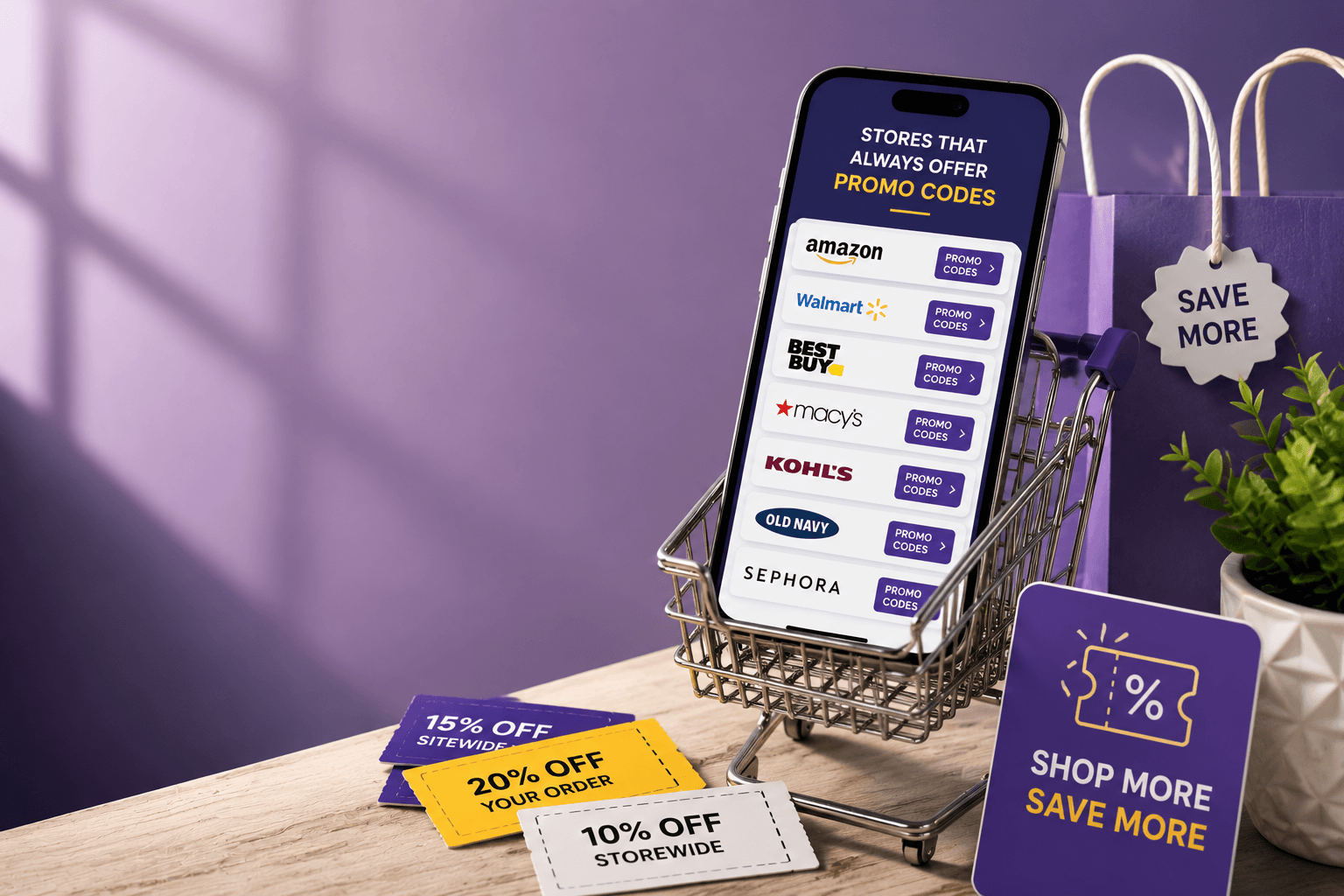 25 Stores That Almost Always Offer Promo Codes (And How to Find Them)