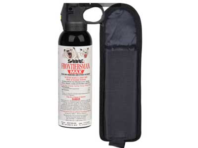 SABRE Frontiersman MAX Bear Spray with Belt Holster - 7.9 oz.