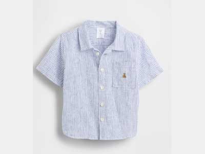 Baby & Toddler Linen-Cotton Shirt